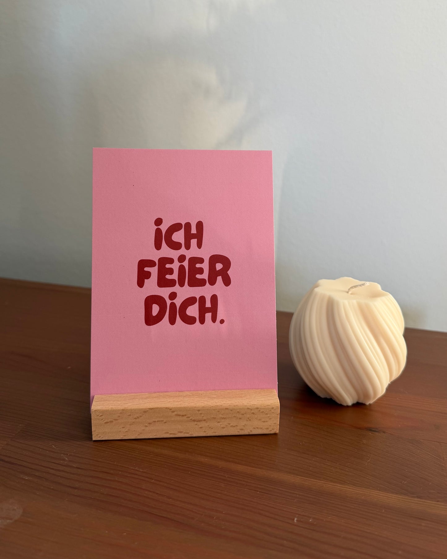 Postkarte “ich feier dich“