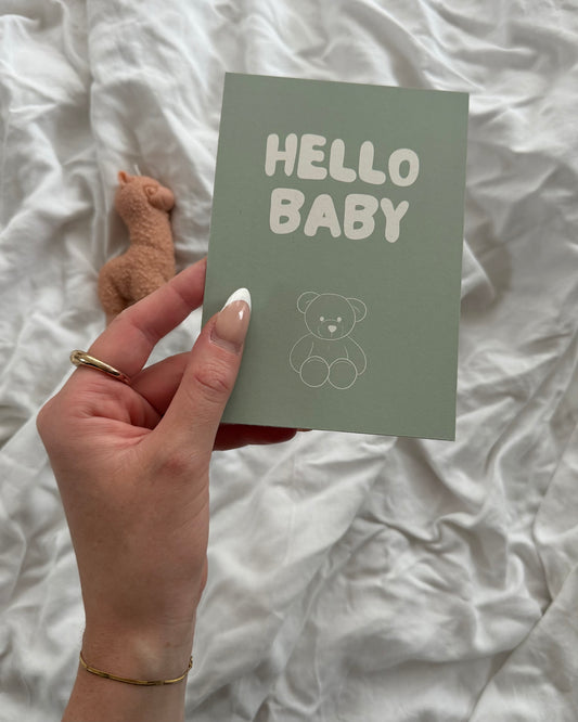 Postkarte Baby