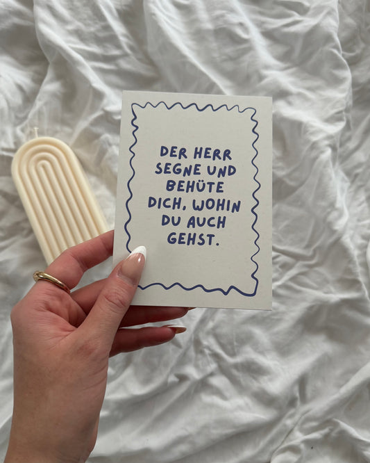 Postkarte Segnung
